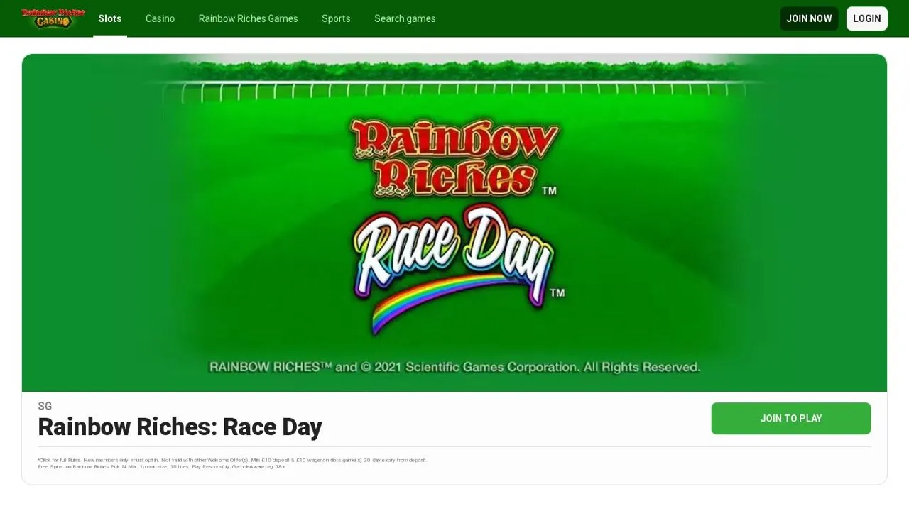 Rainbow Riches Casino