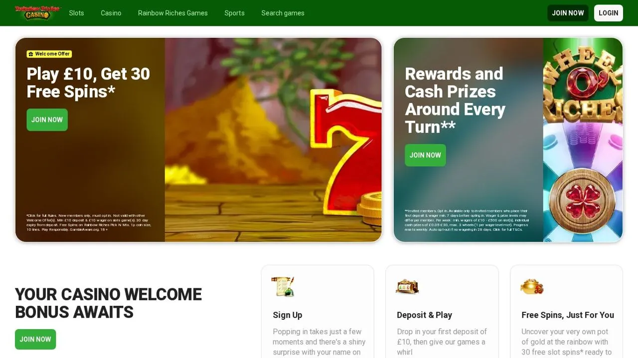 Rainbow Riches Casino